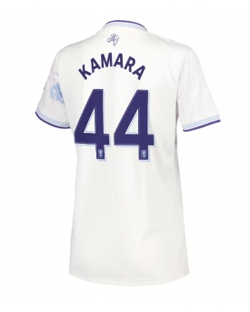 Billige Fotballdrakt Aston Villa Boubacar Kamara #44 Replika Tredjedrakt Dame 2025-26 Kortermet Billige Fotballdrakt Aston Villa Boubacar Kamara #44 Replika Tredjedrakt Dame 2025-26 Kortermet